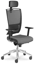 Kancelářšká židle Lyra Net 200-SYS-HO - Černá