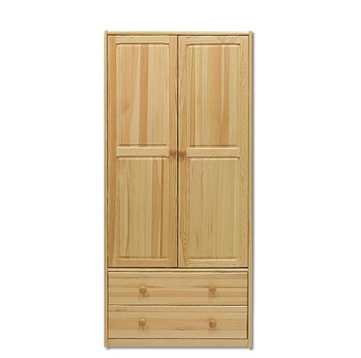 Skříň dvéřová z masivní borovice 84x45x180cm - Borovice