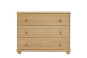 Komoda zásuvková z masivní borovice 100x47x78cm - Borovice
