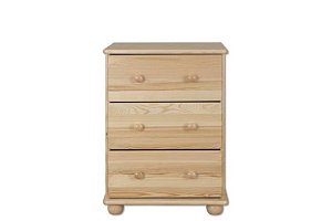 Komoda zásuvková z masivní borovice 55x47x78cm - Borovice
