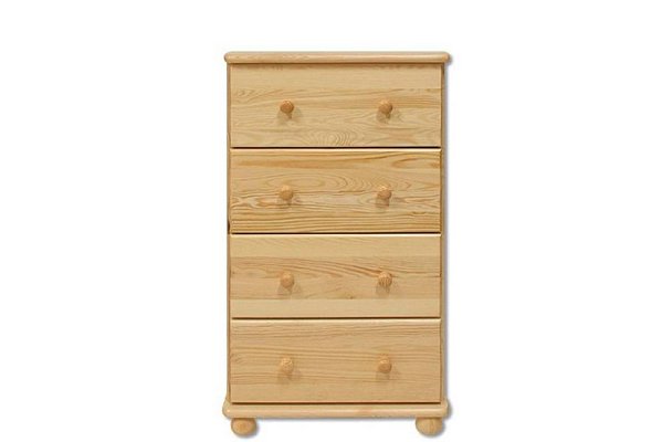 Komoda zásuvková z masivní borovice 55x47x100cm - Borovice