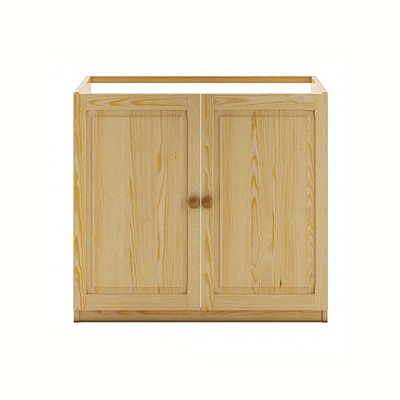 Kuchyňská skříňka z masivní borovice 80x50v80cm - Borovice