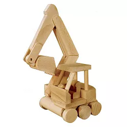 Maketa bagr velký z masivního buku