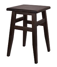 Dřevěný taburet v.45cm - Ořech