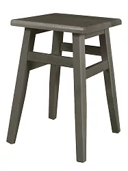 Dřevěný taburet v.45cm - Olše