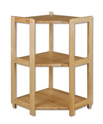 Regál RG102 52x52x86cm - Borovice