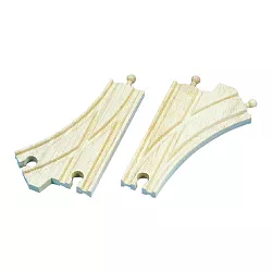 Dřevěná výhybka (2 ks)