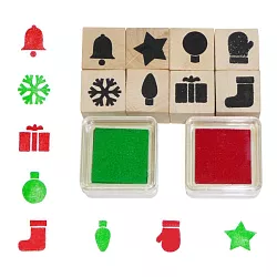 Dřevěná razítka - Vánoční motivy