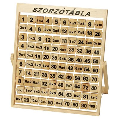 Dřevěná násobilka