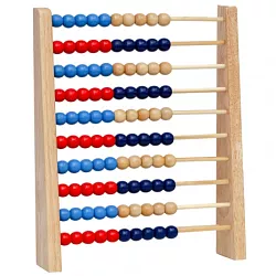 Dřevěné počítadlo - Barevné