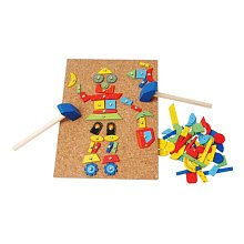 Zatloukací sada s kladívkem (31 cm)