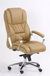 Kancelářské křeslo Foster 68x54x118-125cm - Světle hnědá 
