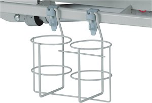 Koš na Redonovy lahve, lakovaný