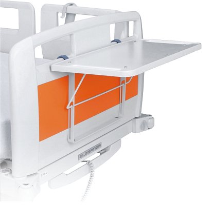 Polička na psaní k upevnění k lůžku