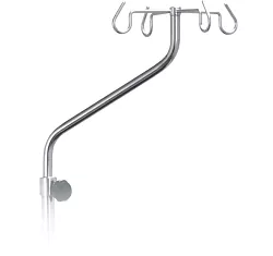 Infuzní stojan zahnutý teleskopický