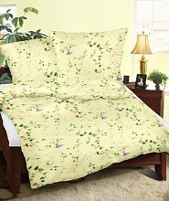 Povlečení krep - 140/200 + 70/90 - 121 Ecru