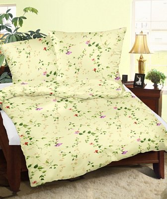 Povlečení krep - 140/200 + 70/90 - 121 Ecru