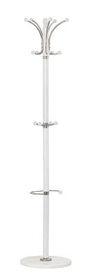 Stojanový věšák 38x185cm - Bílá