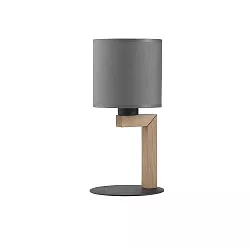 Stolní lampa Troy 18x18x37cm - Šedá