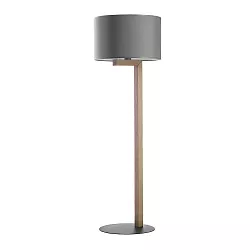 Lampa Troy 40x40x124cm - Šedá