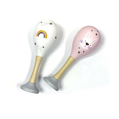 Dřevěné rumba koule - Zajíček