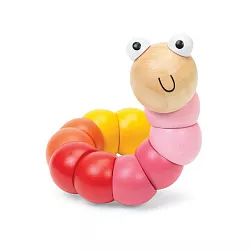 Dřevěný tvarovací červ - Růžová