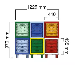 Kompletní složená sestava 3x2