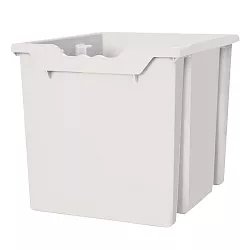 Koš výšky 30 cm - Tmavě zelená