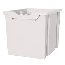 Koš výšky 30 cm - Bílá