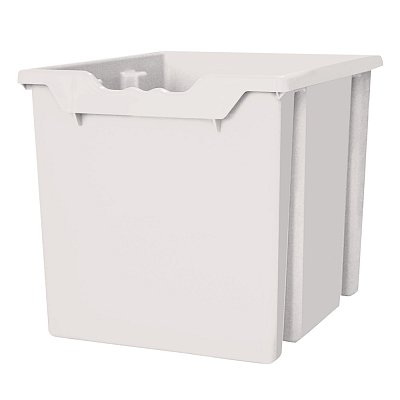 Koš výšky 30 cm - Bílá