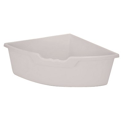 Koš výšky 15,5 cm, trojúhelník - Bílá