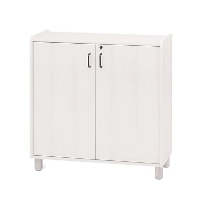 Úložný prostor dveřový se zámkem - Bílá