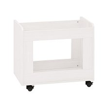 Vozík na hračky - Bílá