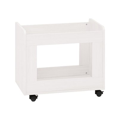 Vozík na hračky - Bílá