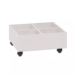 Vozík na knihy - Bílá