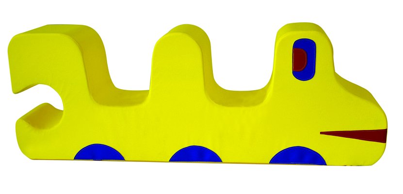 Motorická hračka - Žlutý vůz