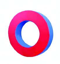 Motorická hračka - kruhový prvek