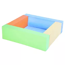 Malý čtvercový bazén se spodní podložkou