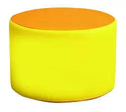 Velký kulatý taburet, výška sezení 30 cm