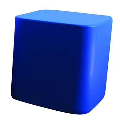 Malý taburet se zaoblenými rohy