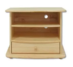 Televizní stolek RV108 z masivní borovice 72x44x65cm - Šedá