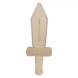 Dřevěná dýka římská (25 cm)