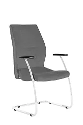 Konferenční křeslo - 1810/S Lei - Šedá