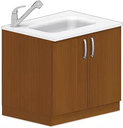 Pult s vaničkou 90x70x85cm - Wenge