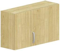 Horní skříňka rohová 100x32x60cm - Bílá