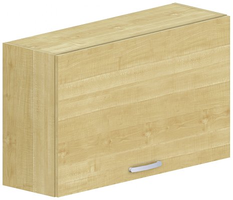 Horní skříňka s výklopnými dveřmi 100x32x60cm - Bílá