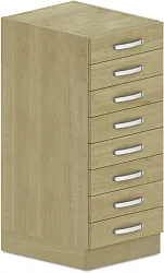 Zásuvková skříň na léky 45x57x107cm - Wenge