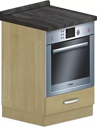 Spodní skříňka vestavná 60x60x90cm - Wenge