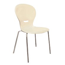 Židle NEWS 4 nohé podnoží - v. 38 cm - Bílá