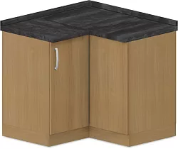 Spodní skříňka rohová 100x100x90cm - Wenge
